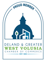 Proud Member — DeLand & Greater West Volusia Chamber of Commerce