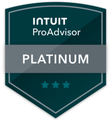 Intuit ProAdvisor Platinum badge